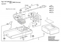 Bosch 1 617 224 001 ---- Battery Charger Spare Parts